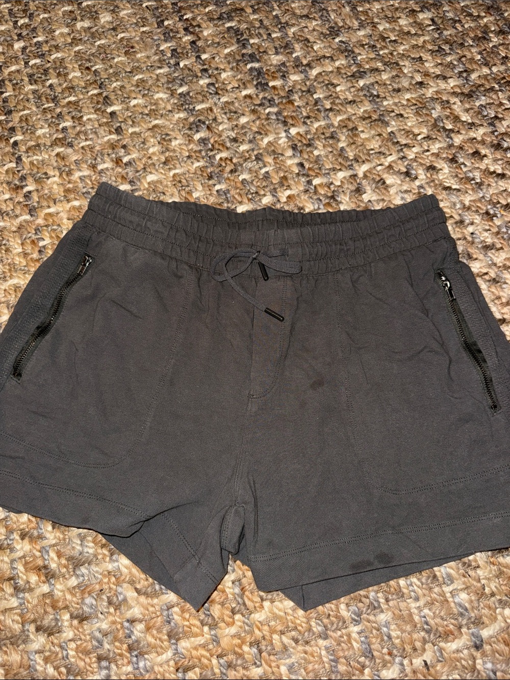90 Degree By Reflex Black Women's Athletic Drawstring Shorts